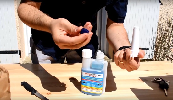 Unboxing de l’additif essence C99